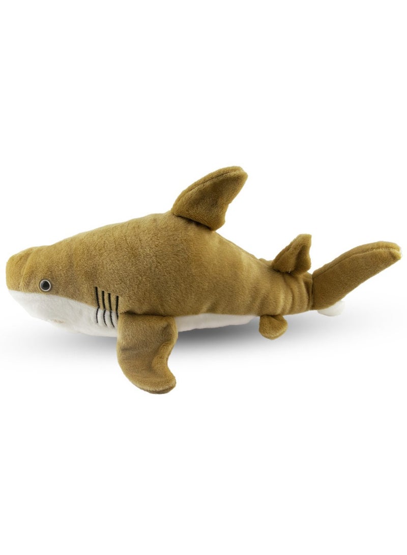MAD TOYS Sand Tiger Shark Cuddly Plush Animal Soft Toys Cute Sea Creature Plushy for 1+ Year - Image 4