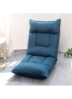 LIMOS Floor Chair Lazy Sofa Adjustable Padded Folding Chair with Back Support and Backrest Comfortable Chair  - Image 2