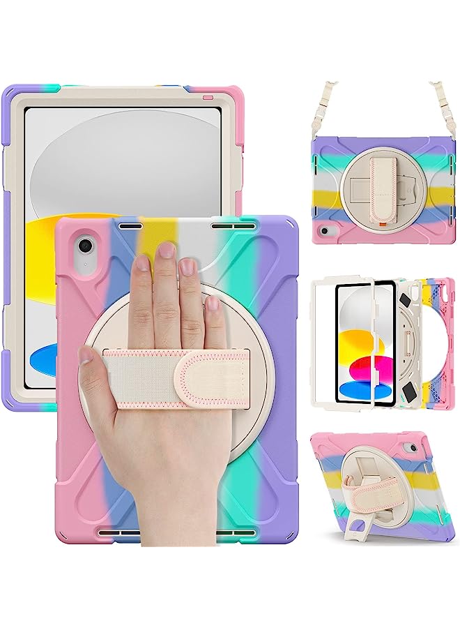 Jetech Matte Case For Ipad 9/8/7 (10.2-Inch, 2021/2020/2019 Model, 9Th/8Th/7Th Generation) With Pencil Holder, Frosted Translucent Back Slim Stand Protective Tablet Cover (Light Purple) - Image 1