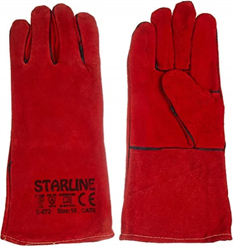 Starline Brand: E/072 Welding Glove, Red, 10/xl Category: Work Gloves