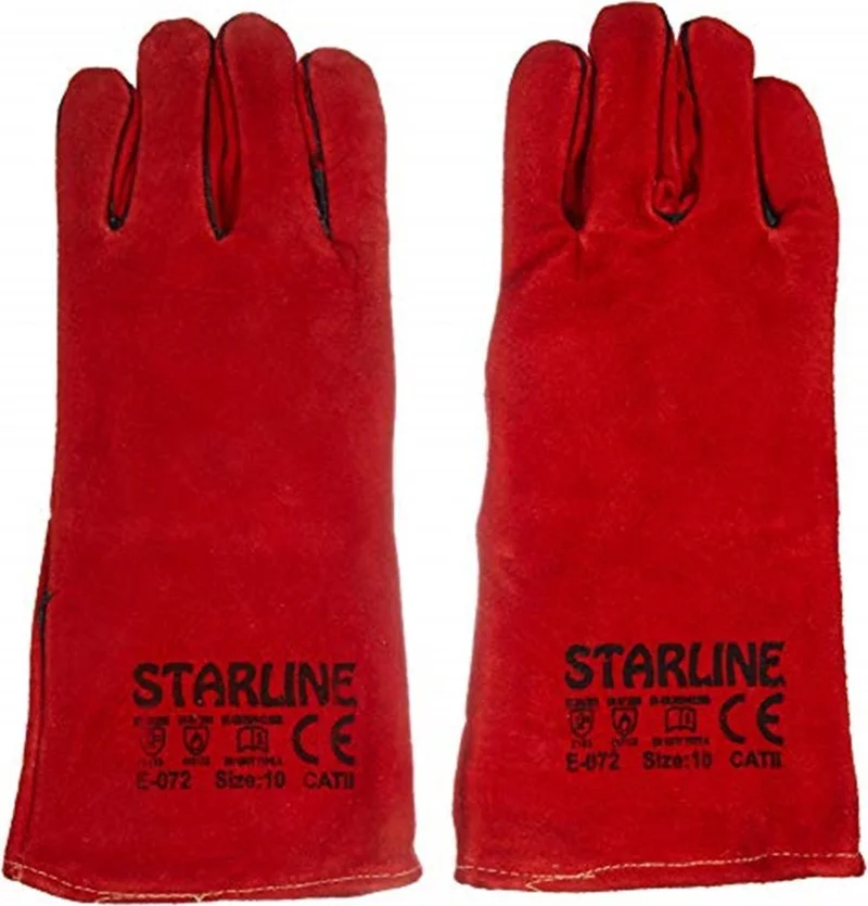 Starline Brand: E/072 Welding Glove, Red, 10/xl Category: Work Gloves