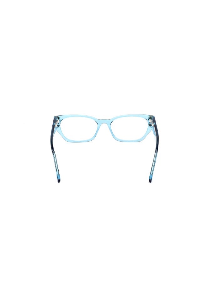 GUESS Gu2967 Cat Acetate Frames For Women Size 51, Blue - Image 4