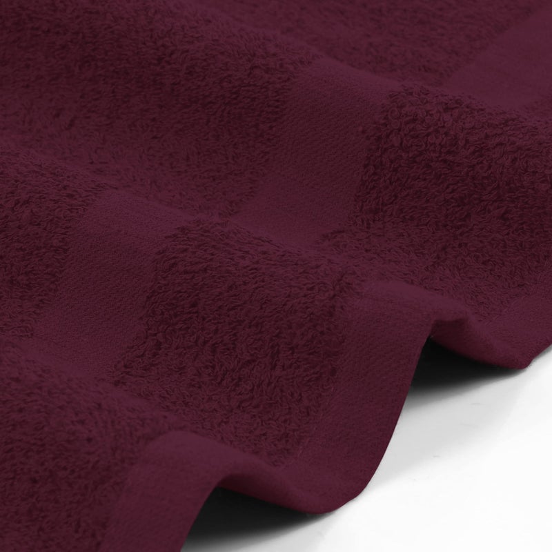 Utopia Towels, Salon Towel, Pack of 24, Not Bleach Proof, 16 by 27 Inches, Highly Absorbent Cotton Towels for Hand, Gym, Beauty, Spa, and Home Hair Care, Burgundy - Image 4