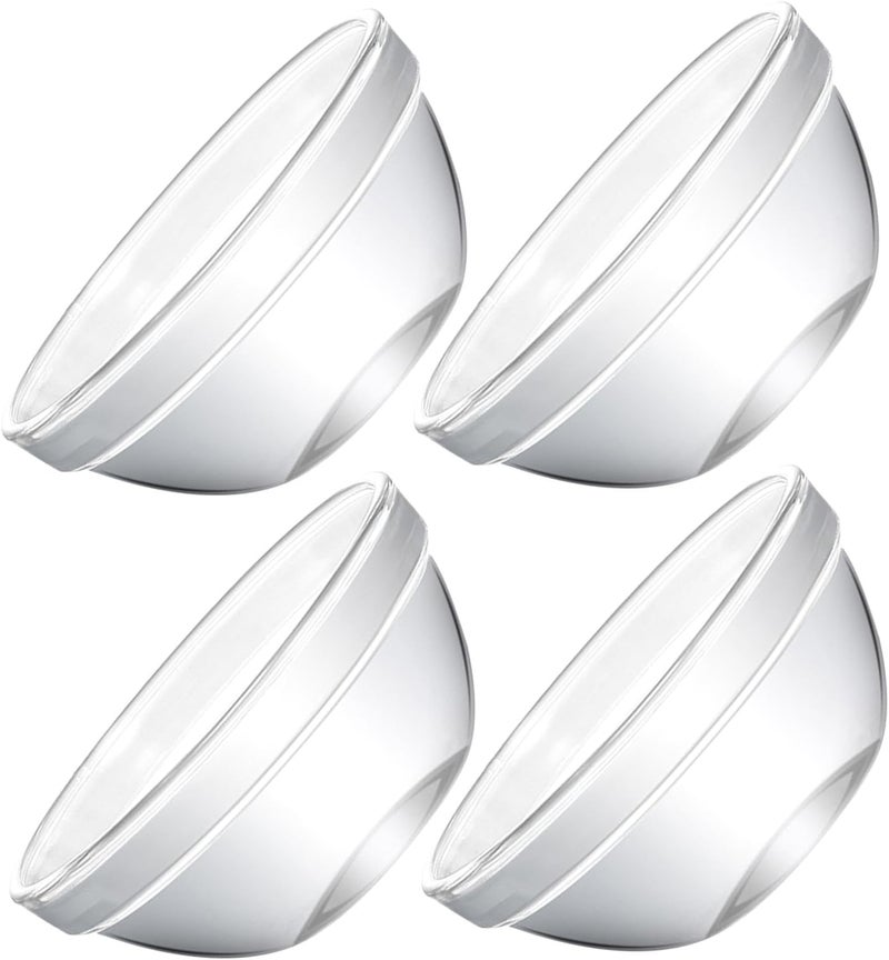 MAGICLULU 4pcs Glass Dessert Bowls Small Multi-function Ramekins for Pudding Jelly and Snacks Household Baking Bowls for Home Use - Image 1