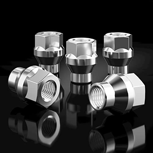 KSP PERFORMANCE صواميل كيه إس بي 12 مم × 1.5 إي تي الممتدة لعجلات 6 صواميل، 24 قطعة M12 × 1.5 صمولة عجلة مفتوحة النهاية 7 مم للسيارات تويوتا مع مقعد مخروطي/مخروطي للعجلات بعد البيع - Image 5