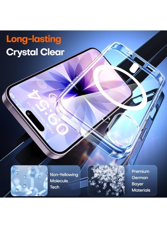 اس-توب جراب شفاف لموبايل ايفون 17 - حماية من السقوط ومقاوم للخدش، مضاد للاصفرار مع طبقة حماية مزدوجة وتصميم نحيف وشفاف - Image 2