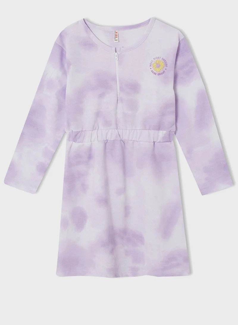 DeFacto Kids Printed Dress