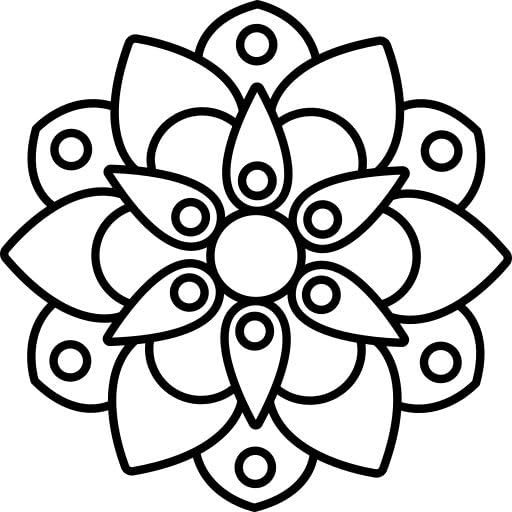 The Brown Box OHP Sheet Rangoli Kit | DIY Reusable Rangoli Patches | Ready-to-Make Diwali & Festival Rangoli Design Kit - Image 5