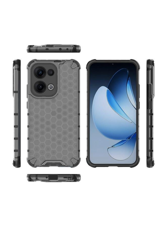 S-TOP Case For OPPO Reno13 5G Global Honeycomb Shockproof Phone Case - Image 3