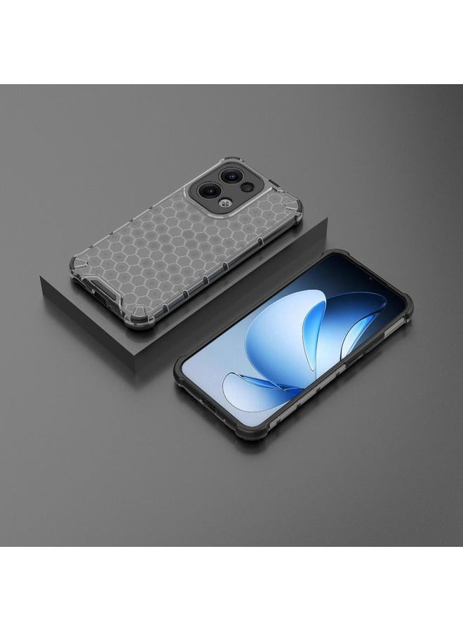 S-TOP Case For OPPO Reno13 5G Global Honeycomb Shockproof Phone Case - Image 2