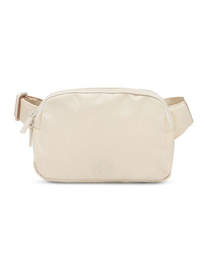 Parker Baby Co. Parker Baby Diaper Belt Bag - Portable Fanny Pack Diaper Bag, Crossbody Bag for Moms - "Birch Belt Bag" - Cream  - Image 1