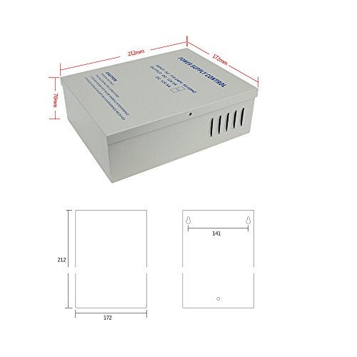 YuHan Power Supply Control for Door Access Entry System AC 110-240V to DC 12V 5A Worldwide Voltage - Image 5