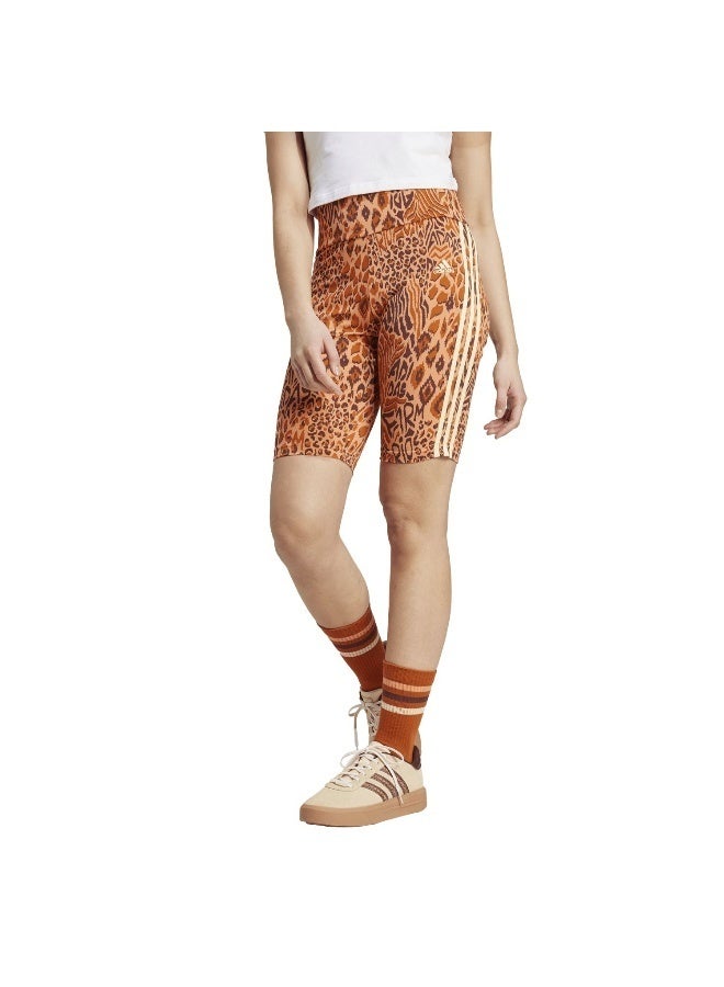 adidas Originals adidas Farm Bike Short Orange Training Tights 2XS  - Image 3