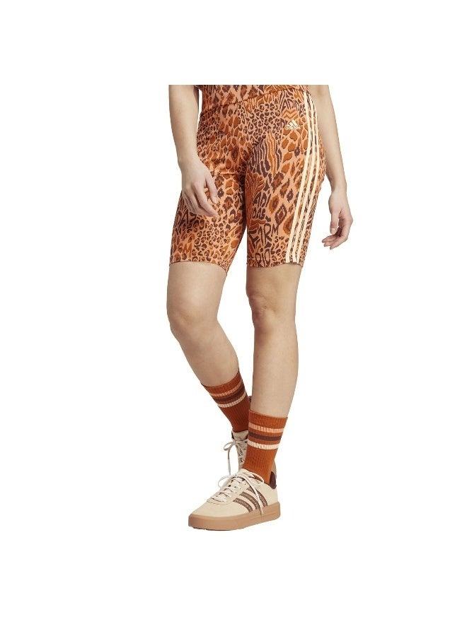 adidas Originals adidas Farm Bike Short Orange Training Tights 2XS  - Image 4