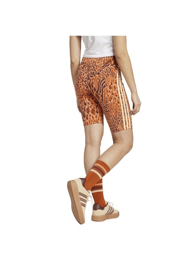 adidas Originals adidas Farm Bike Short Orange Training Tights 2XS  - Image 5