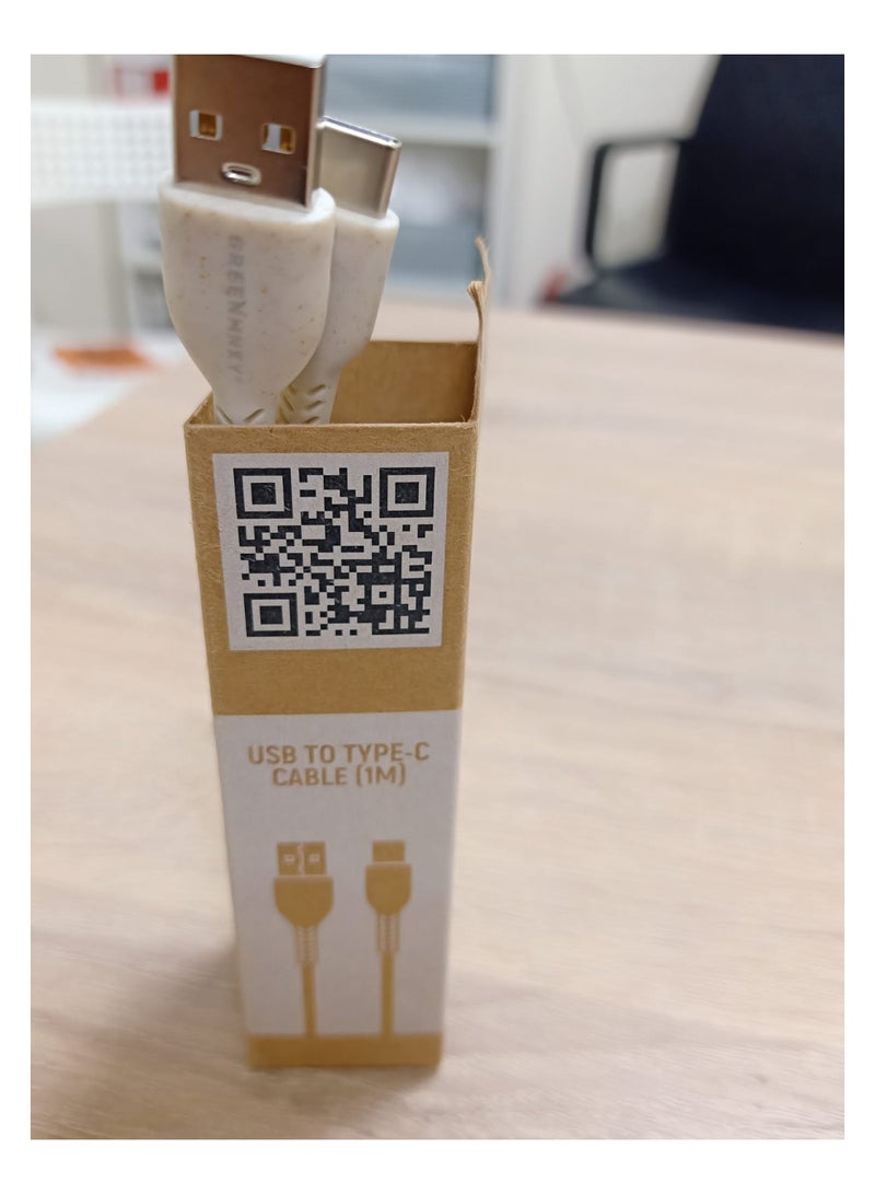 GREENMNKY USB to Type- C Cable 1M - Image 2