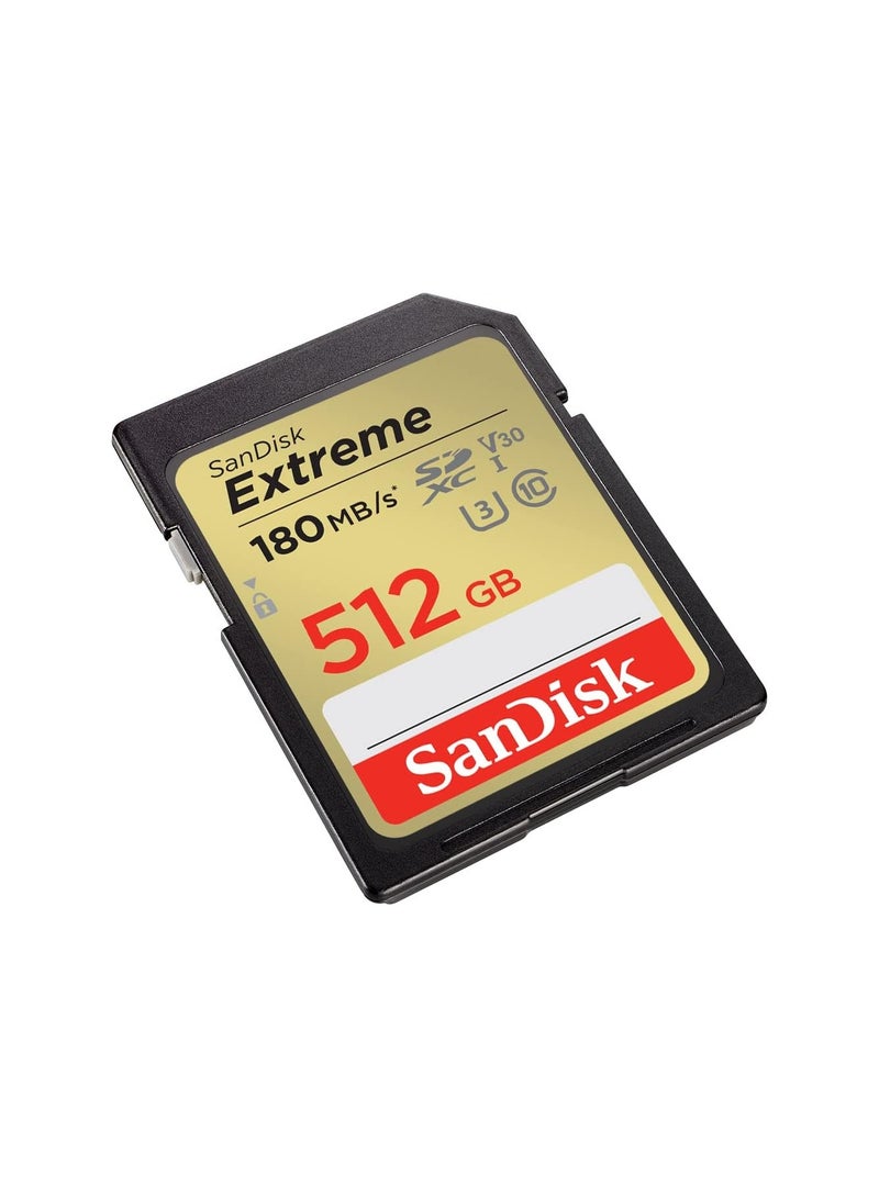 sandisk 512GB Extreme SDXC UHS-I Memory Card - C10, U3, V30, 4K, UHD, SD Card - SDSDXVV-512G-GNCIN - Image 2