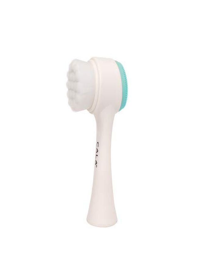 CALA Dual-Action Mint Facial Cleansing Brush - Image 2