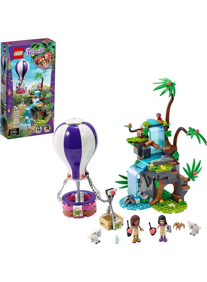 LEGO LEGO Friends Tiger Hot Air Balloon Jungle Rescue 41423 - Image 1
