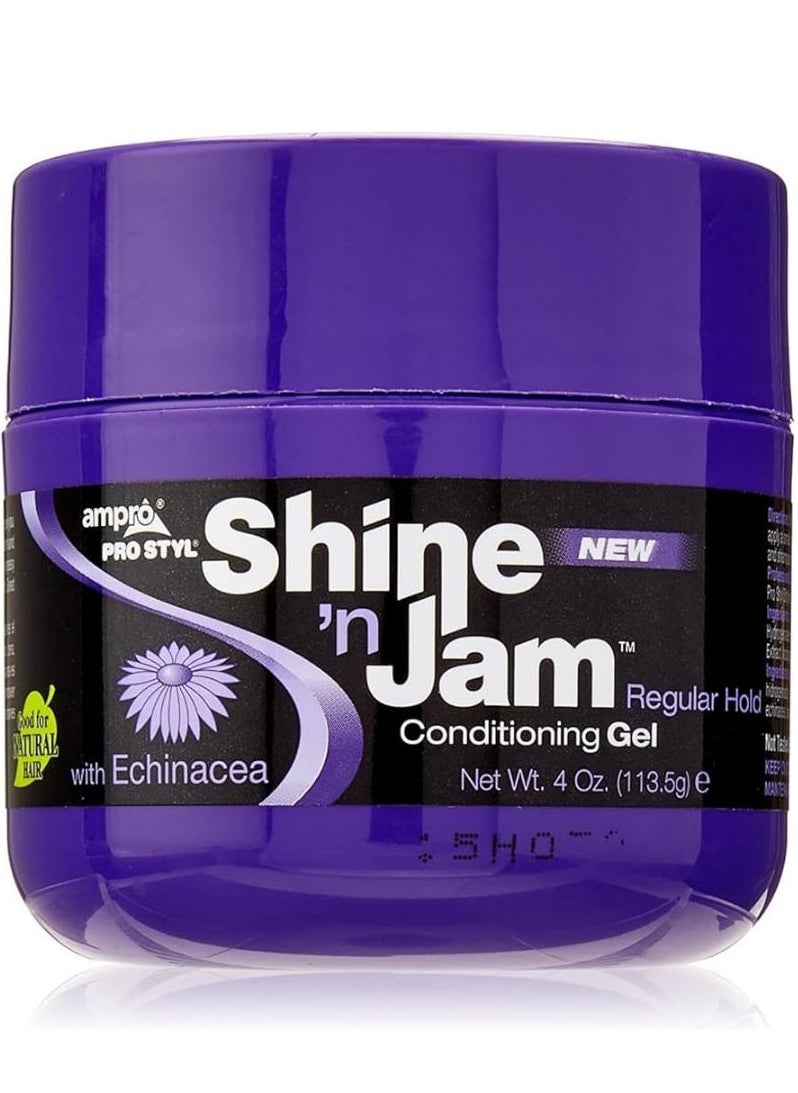 Shine 'n Jam - Conditioning Gel Regular Hold 113.5g - Image 1