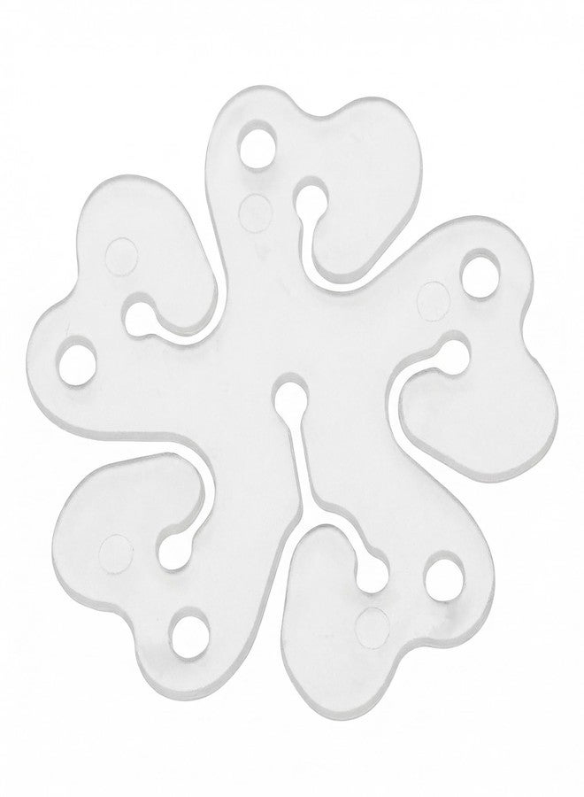 iFlyMars iFlyMaes 30pcs Balloon Flower Clips, Durable Plastic Balloon Connectors for DIY Party Decorations, Wedding Supplies, Birthday Balloon Accessories, Easy to Use - Image 1