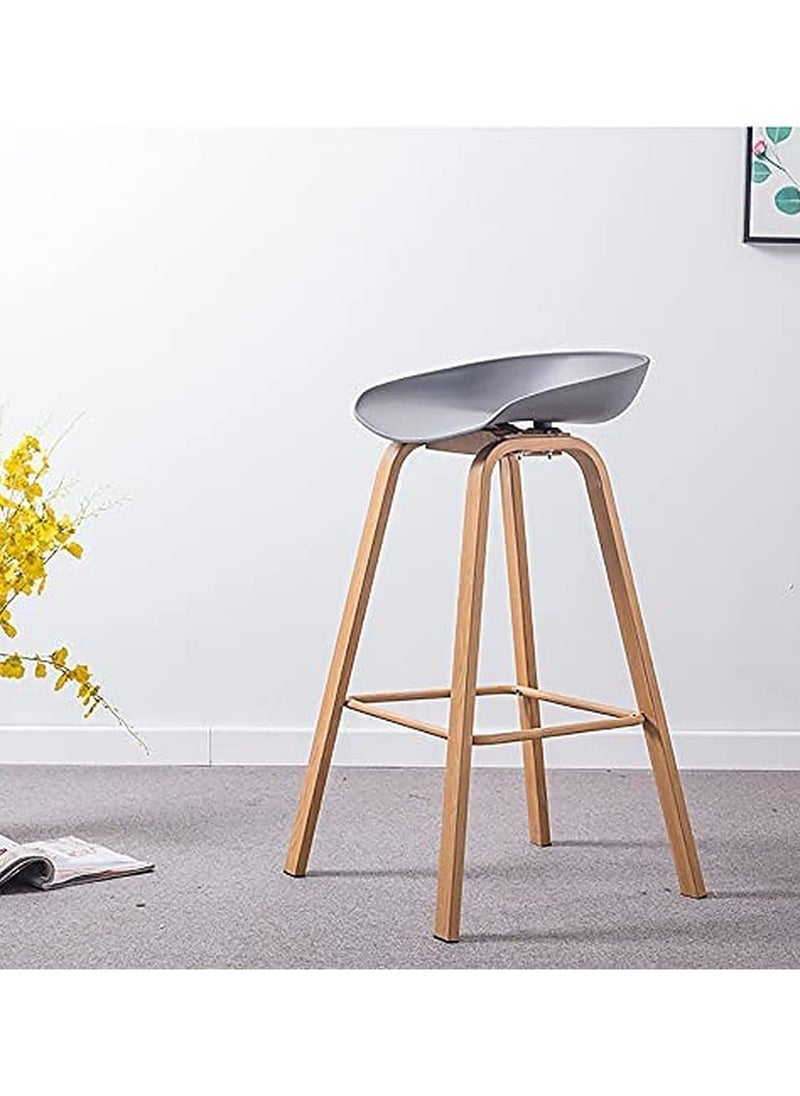 Generic - Set Of 5 Pieces Bar Stools Modern Counter Height Barstools - Image 1