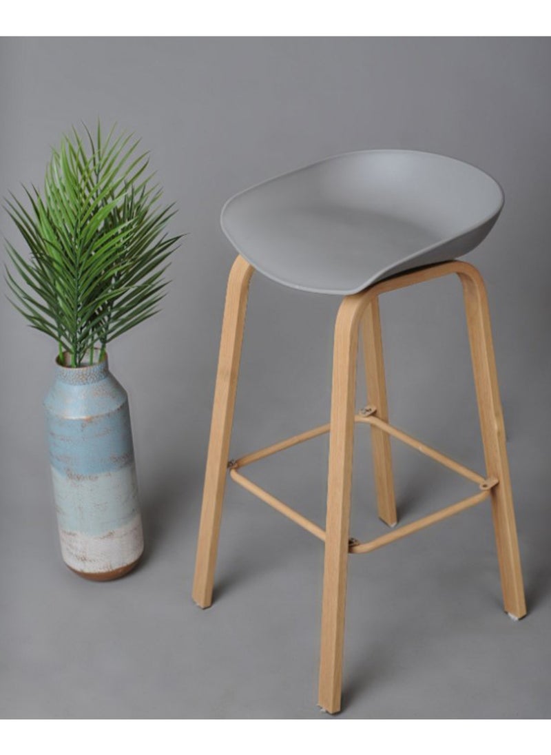 Generic - Set Of 5 Pieces Bar Stools Modern Counter Height Barstools - Image 1