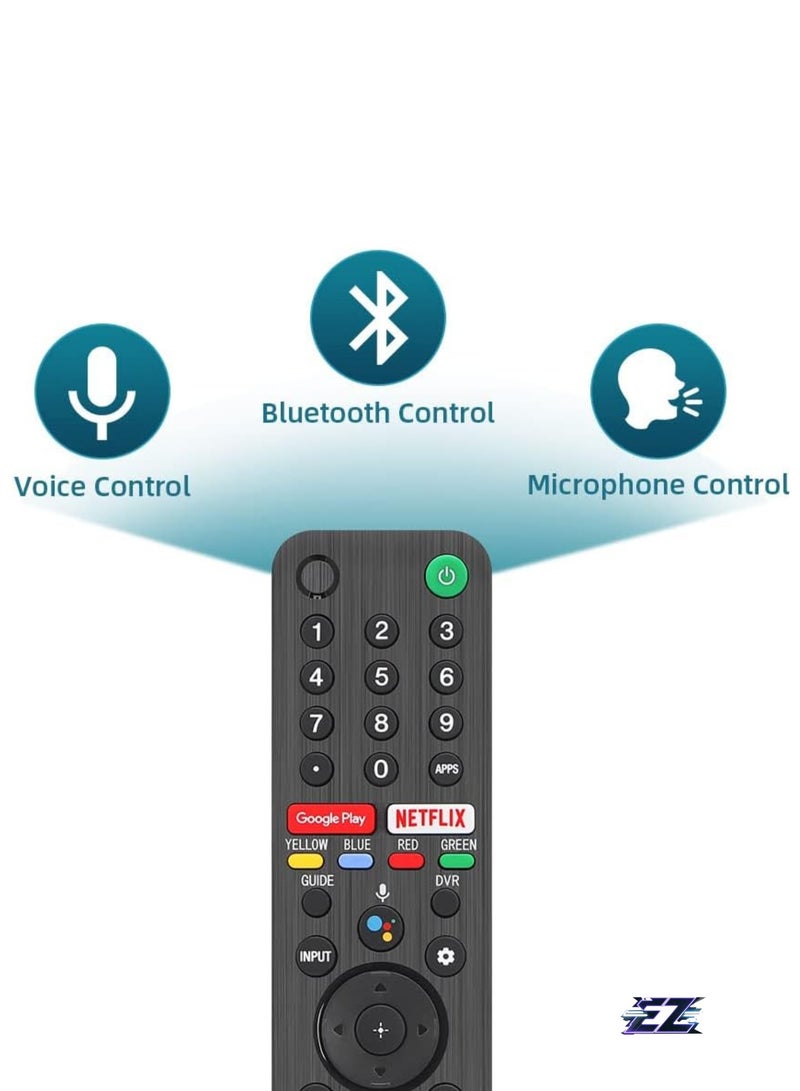 ELTRAZONE Universal Voice Remote Control RMF-TX500U Bluetooth Remote Control for Sony Android TV 4K Ultra HD LED Internet KD XBR UHD LED 43 48 49 55 65 75 85 77 85 98 inch with battery - Image 2