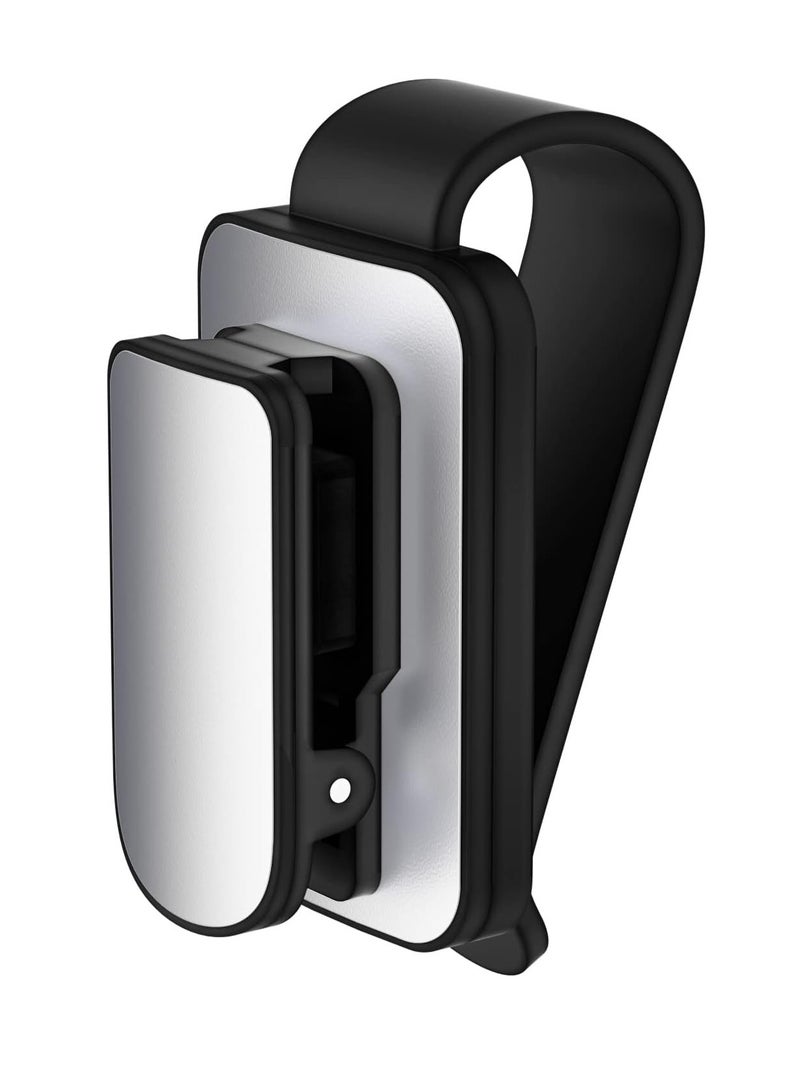 Oasisgalore Car Sun Visor Sunglasses Spectacles Clip Holder Mount Eyeglasses Ticket Card and Eyewear Hanger (Black) - Image 1