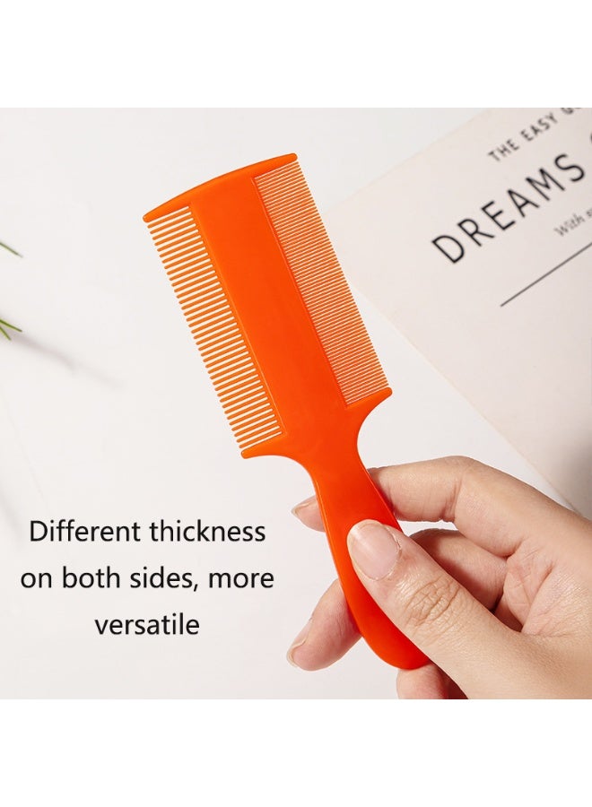 Generic 4 pieces double-sided comb, hair combing comb, anti-dandruff fine-tooth comb  - Image 4