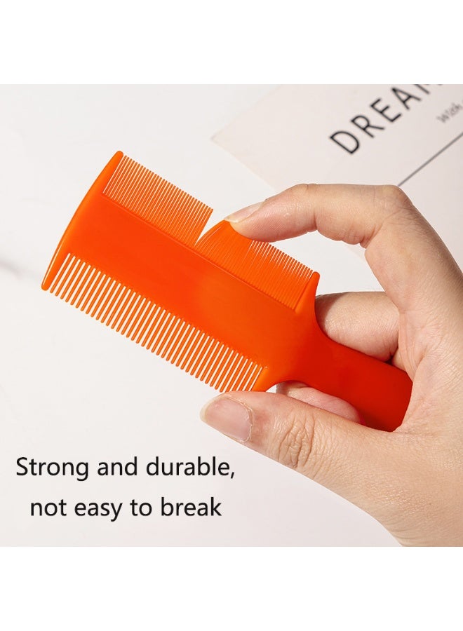 Generic 4 pieces double-sided comb, hair combing comb, anti-dandruff fine-tooth comb  - Image 5