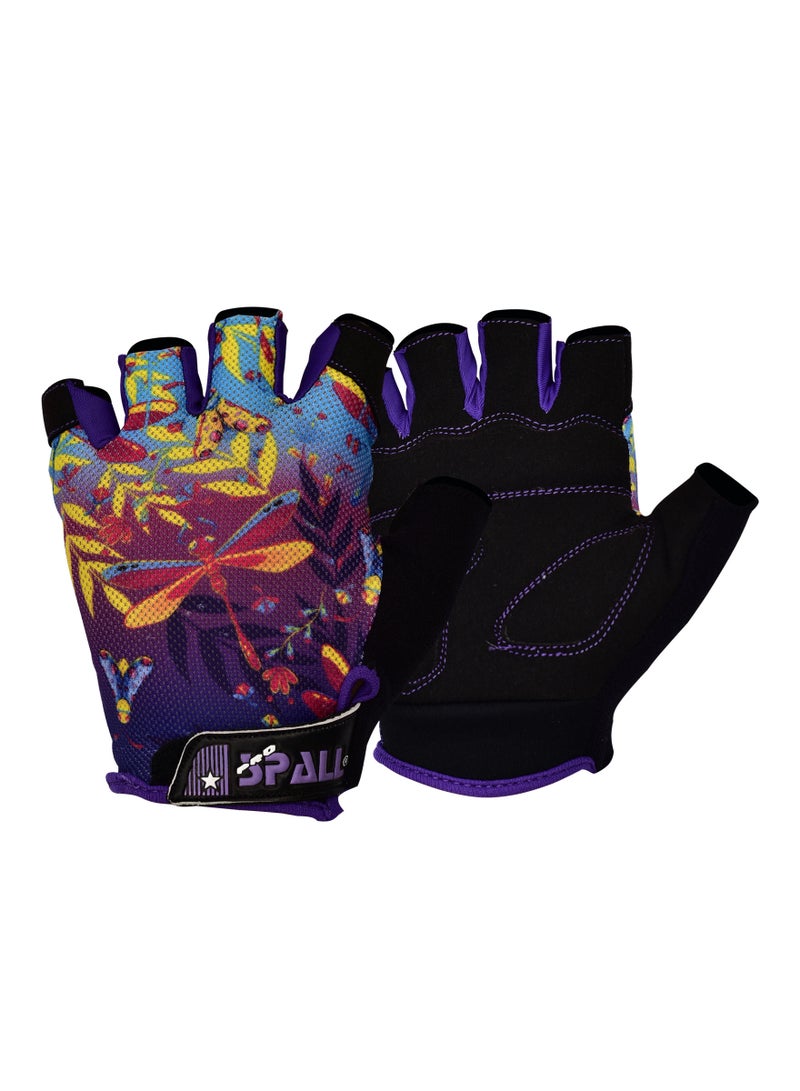 Spall Half Finger Gloves Ladies Weight Lifting Gloves For Workout Hanging Pull Ups Cycling Fitness Body Building Weightlifting Training Outdoor Sports Ideal For Women - Image 1