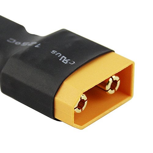 OliYin 3pcs XT90 Male to XT60 Female Connector Converter Adaptor for LiPo Electric Quad/ESC(Pack of 3) - Image 5
