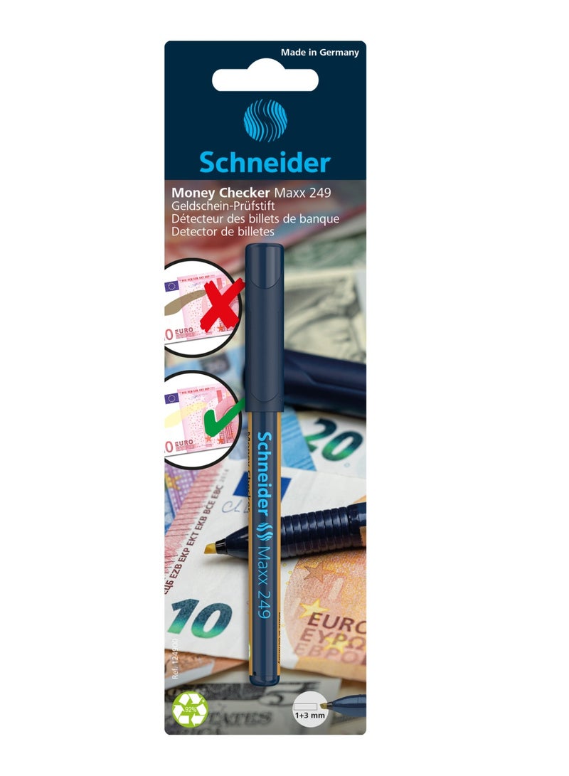 Schneider قلم فحص النقود ماكس 249 بقطعة واحدة - Image 1