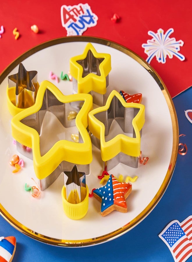 ETERSION Star Cookie Cutter 5 Pieces 5 Sizes 1" to 4" - Image 3