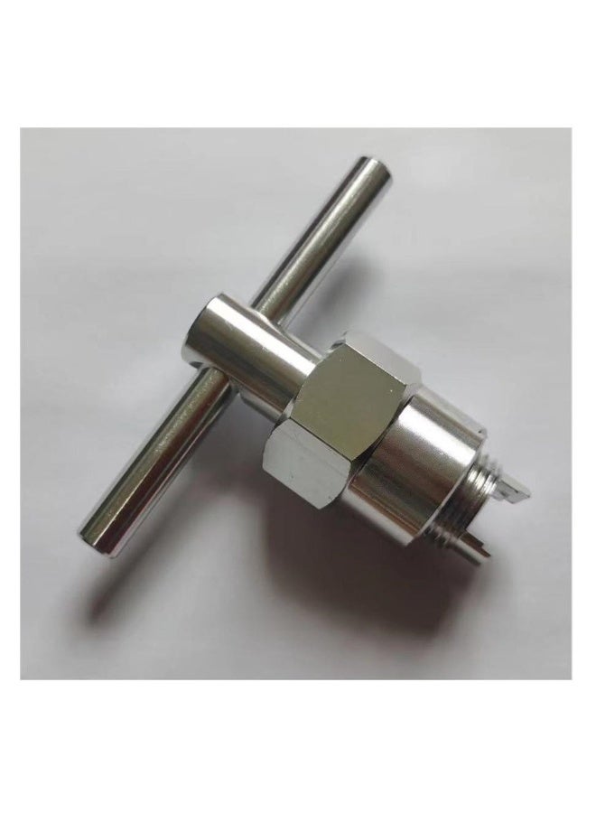 1222 Replacement Cartridge, Faucet Quick Opening Copper Valve Core, Retainer Clip, Leak-Proof Shower Faucet Repair Kit, Brass Bathtub Shower Valve Parts - Image 1