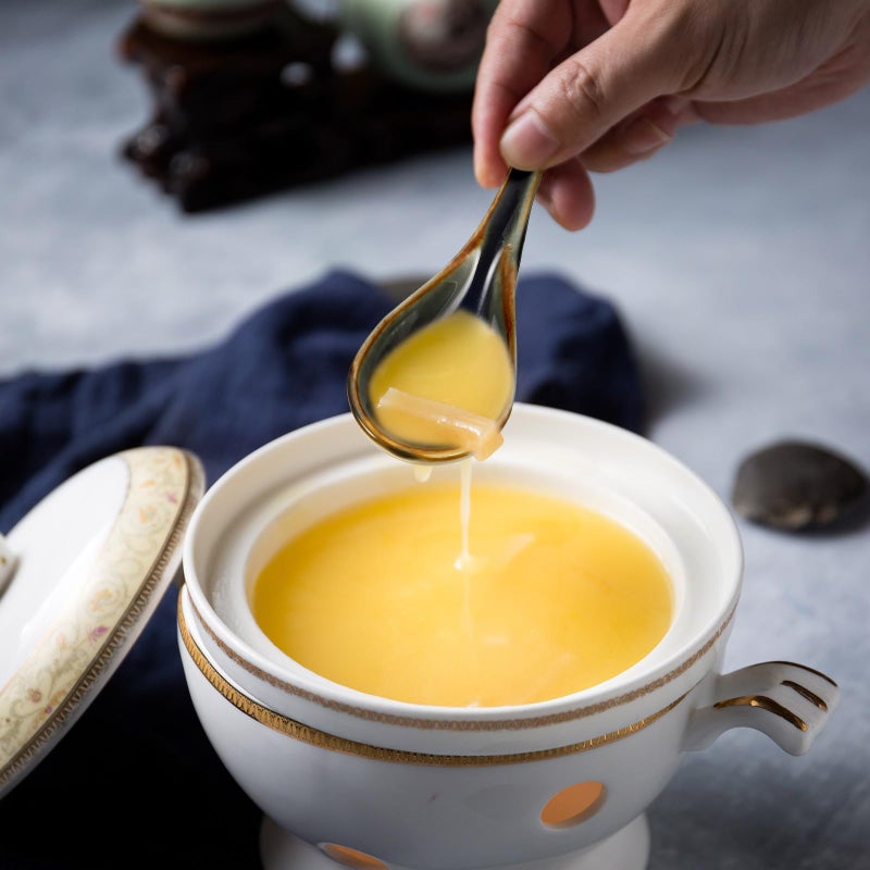 Ceramic Soup Spoons 2 Piece Set Sturdy Multipurpose Serving Spoons for Rice Dessert Asian Cuisine - Image 5