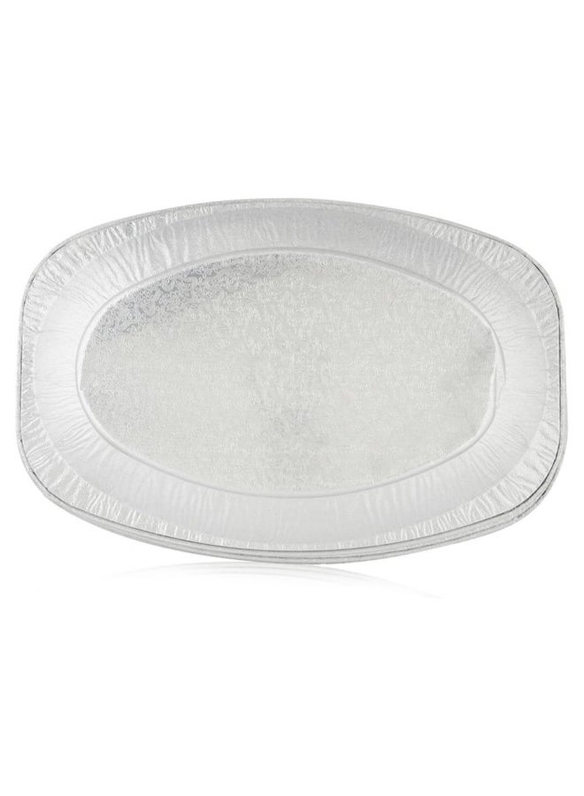 Falcon 5-Piece Aluminium Oval Platter Set - Image 3