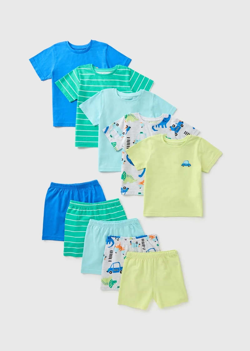 Matalan Boys Multicolour Car Pyjama Sets