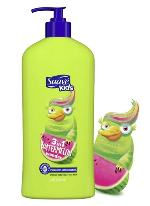 Kids Watermelon Wonder 3-in-1 Shampoo Conditioner Body Wash 532 ML