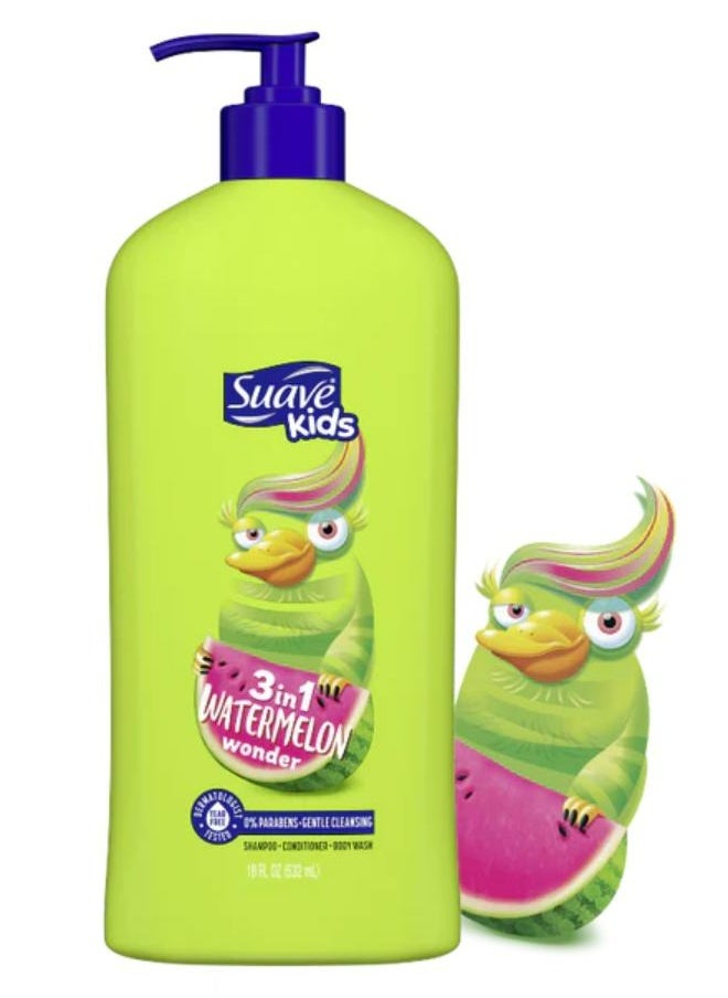 Kids Watermelon Wonder 3-in-1 Shampoo Conditioner Body Wash 532 ML