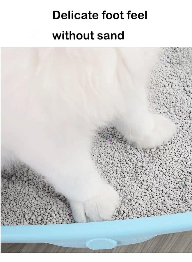 Cat Litter Multiple Cat Clumping Ball-Shaped Fresh Scented Bentonite Formula 10L (2pcs Lemon) - Image 3