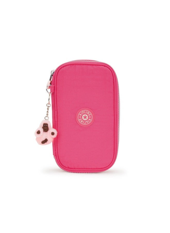 kipling 50 Pens Happy Pink C Medium Pencase  - Image 1