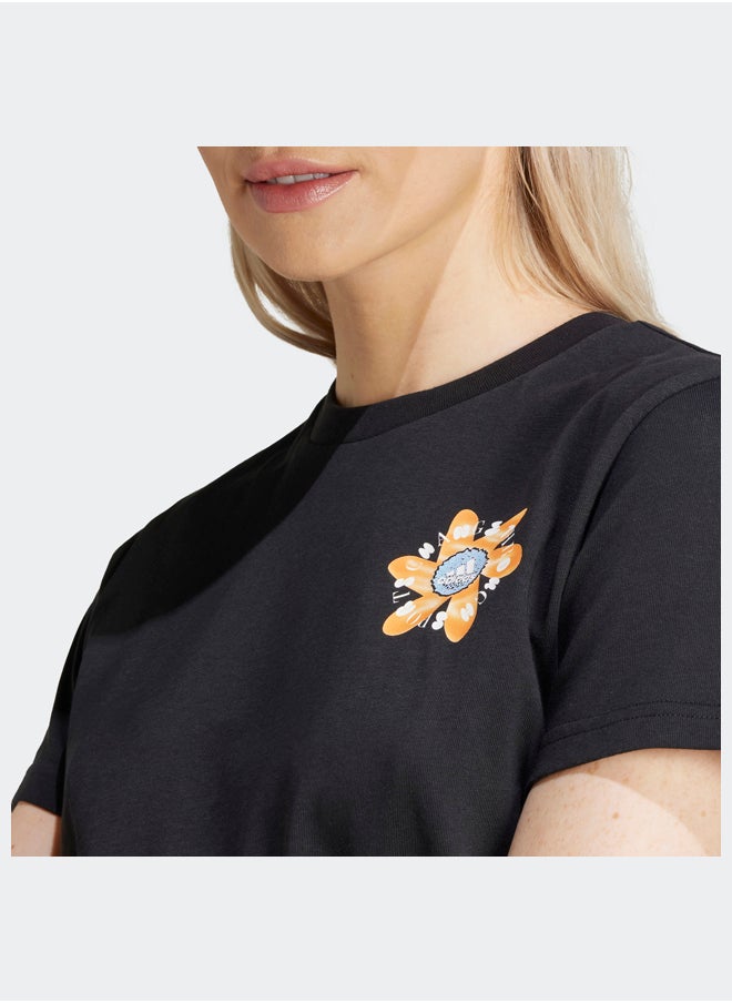Adidas - Flower Pack Graphic T-Shirt - Image 1