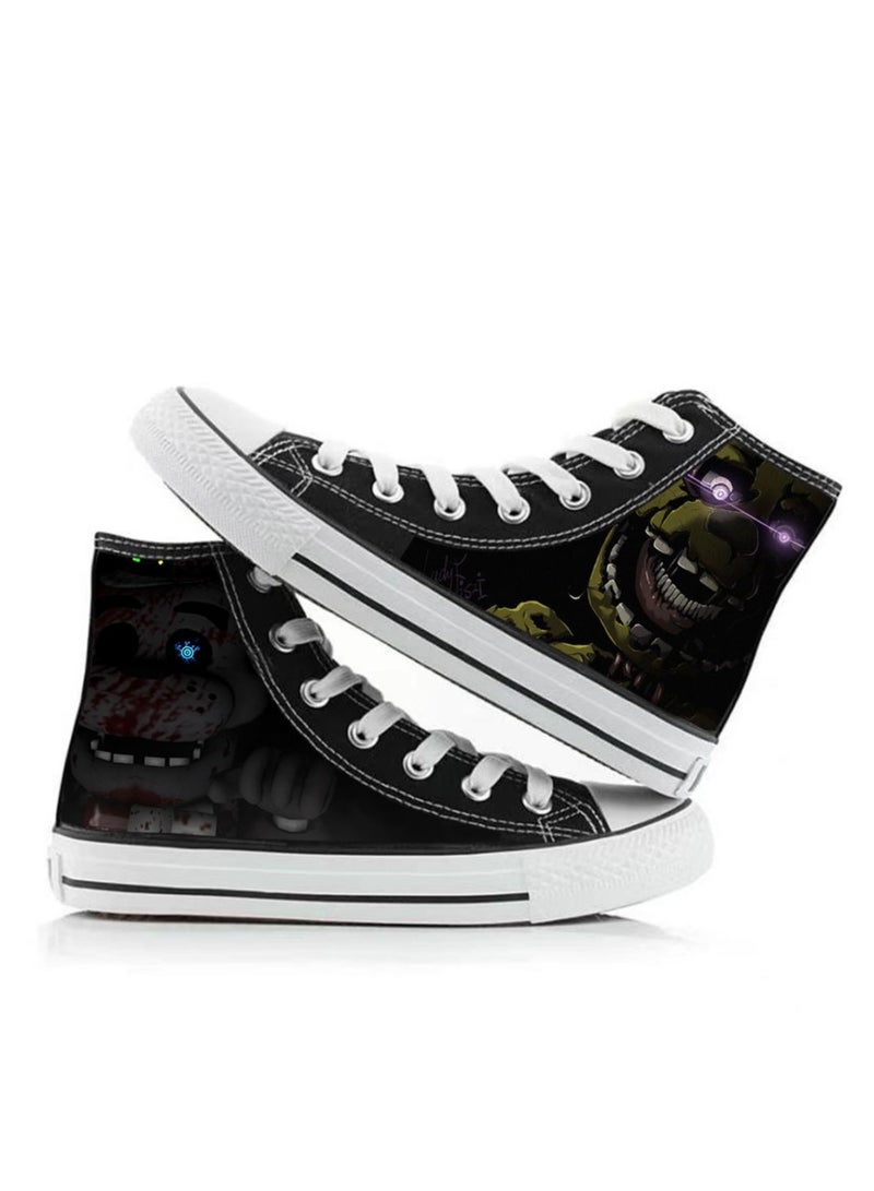 Unisex Top Canvas Shoes – Stylish Couple Sneakers for Casual & Cosplay - Image 1