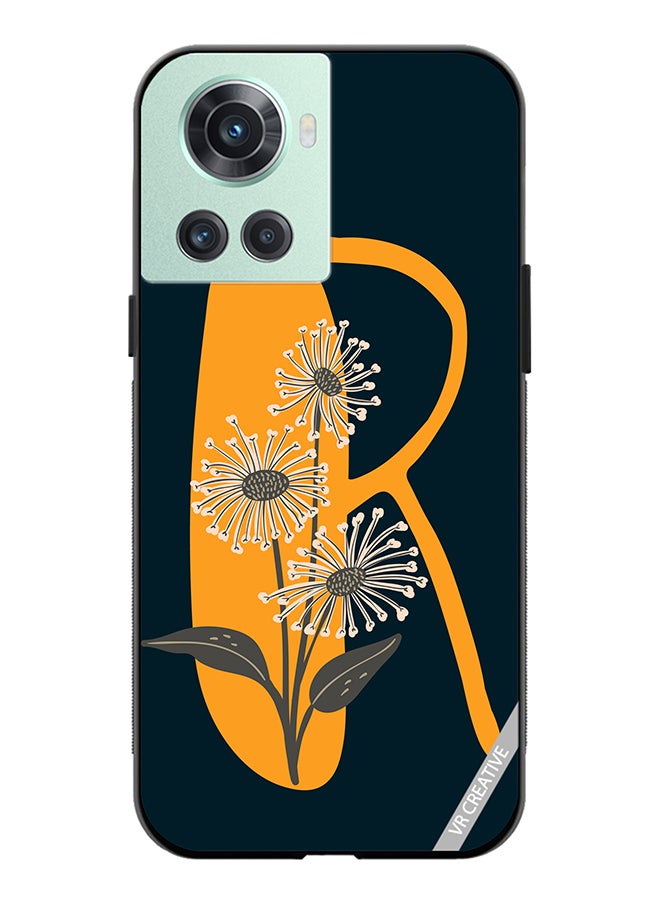 VR CREATIVE Protective Case Cover For OnePlus Ace Alphabet R Design Multicolour - Image 1