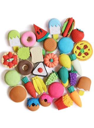 Food Erasers, SYOSI Cute Dessert Gourmet Eraser Fruit Erasers, Erasers for Kids, Fun Erasers, Gifts for Kids, Prizes for Kids Classroom, Pencil Erasers, Random 30 Blocks - pzsku/Z593696FC4200DAE49B9BZ/45/_/1656733299/371a58c2-a7cc-4222-a332-eafc92b35795
