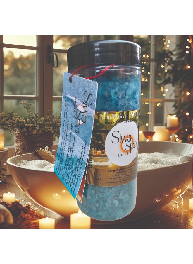 Siwa Spa Bath Salt & Scrub with Mint Scent (700g) - Image 1