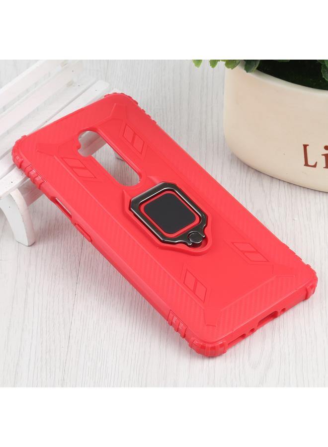 S-TOP Case For OnePlus 7T Pro / 7 Pro Carbon Fiber Protective Case with 360 Degree Rotating Ring Holder - Image 2