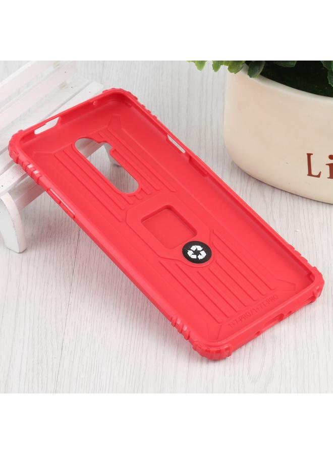 S-TOP Case For OnePlus 7T Pro / 7 Pro Carbon Fiber Protective Case with 360 Degree Rotating Ring Holder - Image 3
